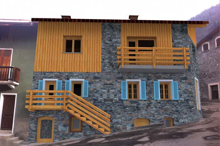 Etat Futur rénovation modification de façades