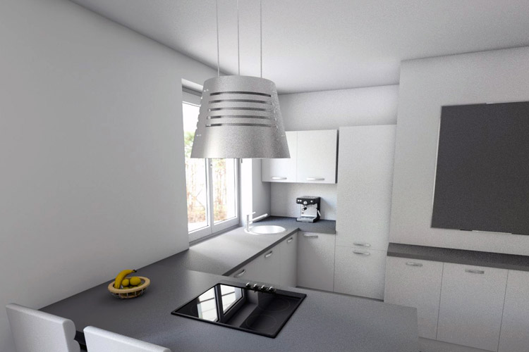 Simulation 3D Vue cuisine