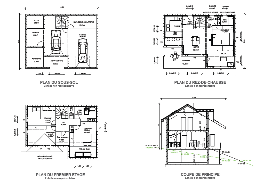 Plans maison