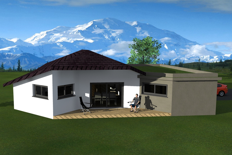 Perspective 3D Maison Y